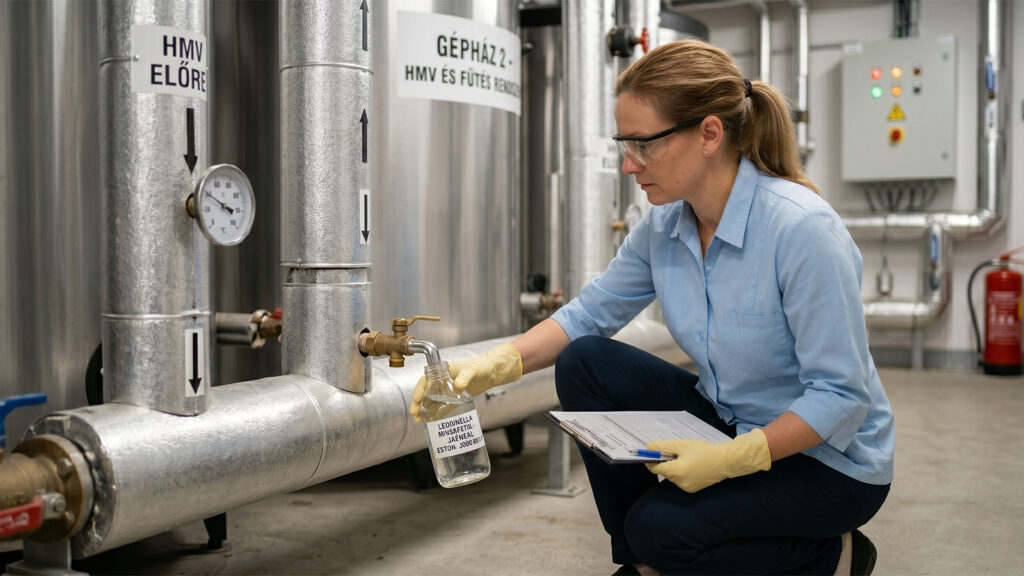 Legionella kockázartértékelés